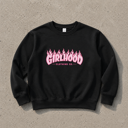Flame Crewneck